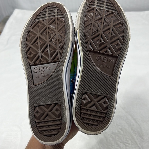 Custom Youth rainbow All-Star converse shoes - Picture 5 of 11